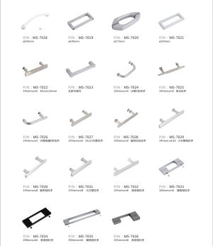 शावर दरवाज़े के हैंडल
