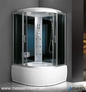 पीछे समर्थन के साथ एल्यूमिनियम फ़्रेम शावर संलग्नक टूब कॉम्बो