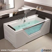 लक्जरी कॉर्नर आयताकार सरल डिजाइन ऐक्रेलिक शीसे रेशा ग्लास वर्लपूल मालिश Jetted गर्म बिक्री टब सस्ता मूल्य के साथ बाथरूम बाथटब