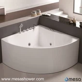 चिकना एक्रिलिक कॉर्नर सेक्टर आधुनिक सरल डिजाइन गर्म बिक्री टब व्हर्लपूल मालिश सस्ती कीमत के साथ बाथरूम बाथटब