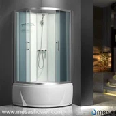 छत एम -501-एई -3 के बिना सेक्टर आकार सरल डिजाइन शावर केबिन कक्ष