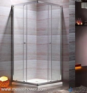 स्क्वायर कॉर्नर सस्ते कीमत स्विंग स्लाइडिंग शावर संलग्नक सस्ता मूल्य के साथ