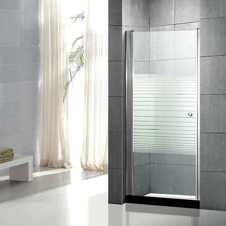 बाथरूम फ़्रेम के साथ धुरी दरवाजा शावर द्वार