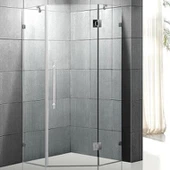 निर्बाध हिंग शावर संलग्नक