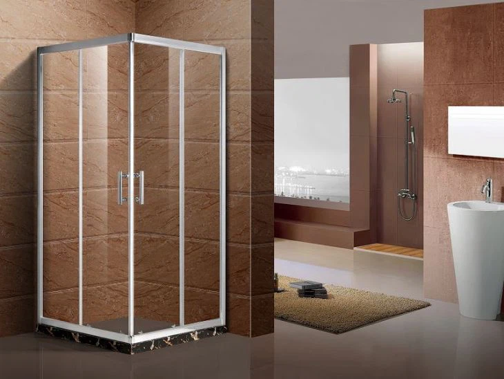 स्लाइडिंग डोर शावर संलग्नक