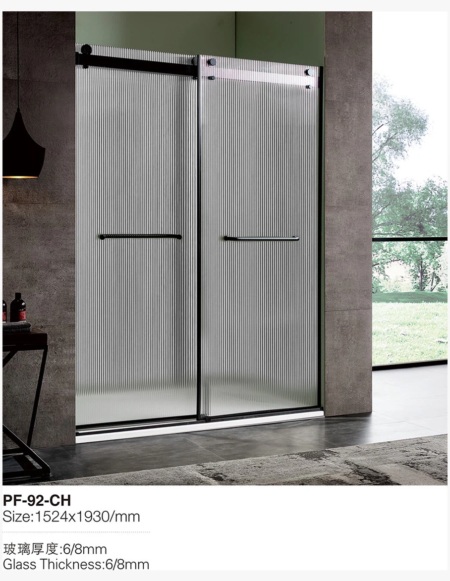 China frameless sliding glass shower doors China frameless sliding glass shower doors