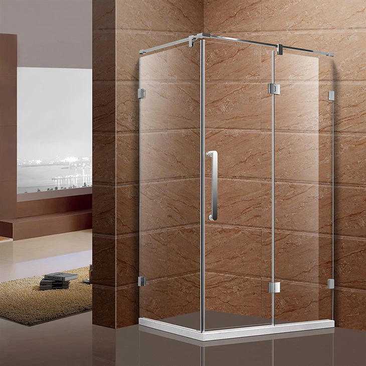 स्लाइडिंग ग्लास डोर शॉवर एनक्लोजर